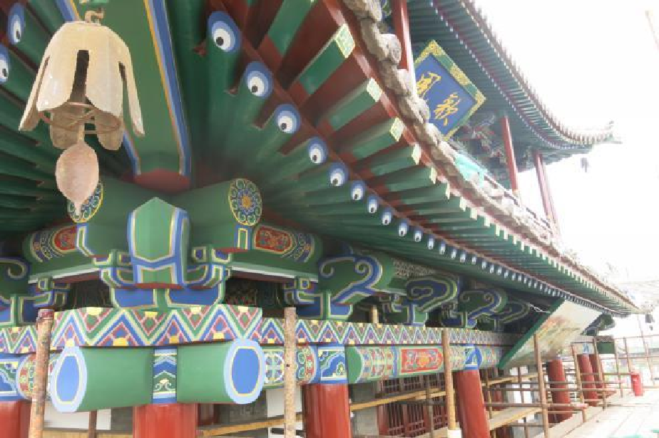 外檐修復(fù)后