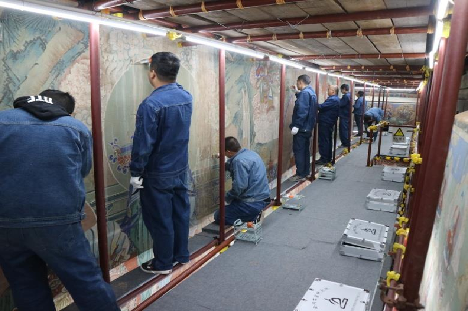 項目施工現場
